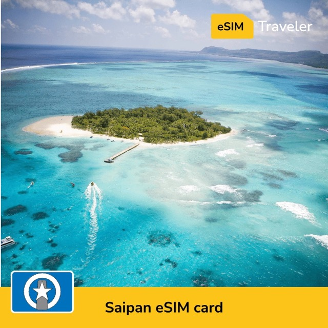 Best Saipan Islands eSIM for travel