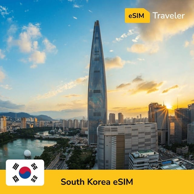 Best South Korea eSIM for travel