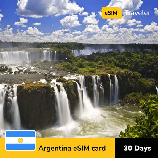 🇦🇷 Argentina eSIM card for travel - 30Days | 1-30GB Data Plans-eSIM Traveler