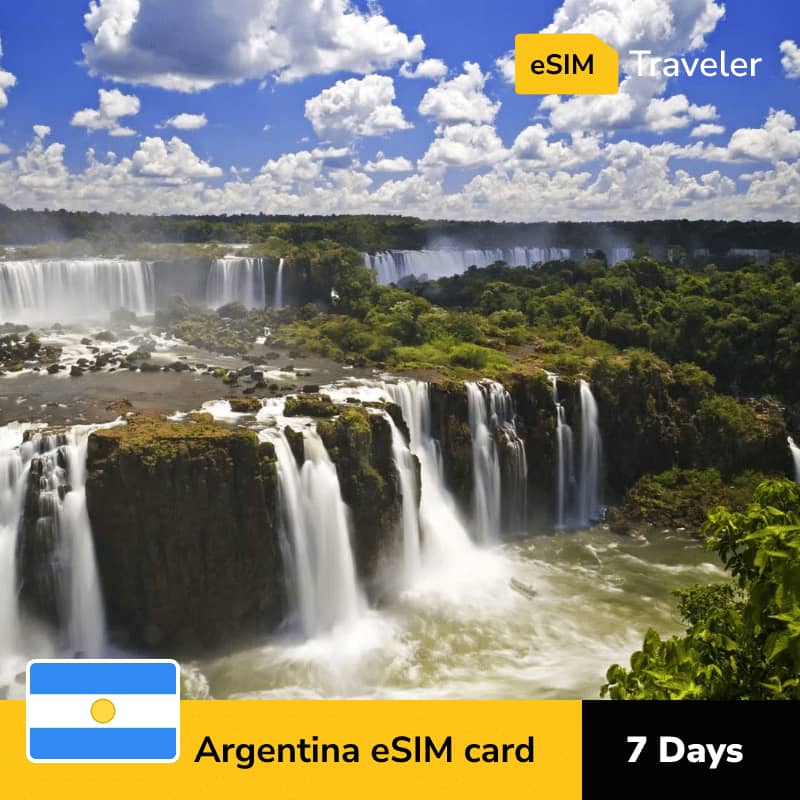 🇦🇷 Argentina eSIM card for travel - 7Days | 1-30GB Data Plans