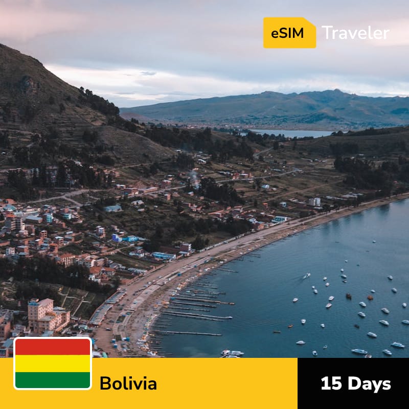 🇧🇴 Bolivia eSIM card for travel - 15Days | 1-30GB Data Plans-eSIM Traveler