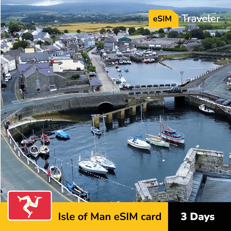 🇮🇲 Isle of Man eSIM card for travel - 3Days | 1-30GB Data Plans-eSIM Traveler