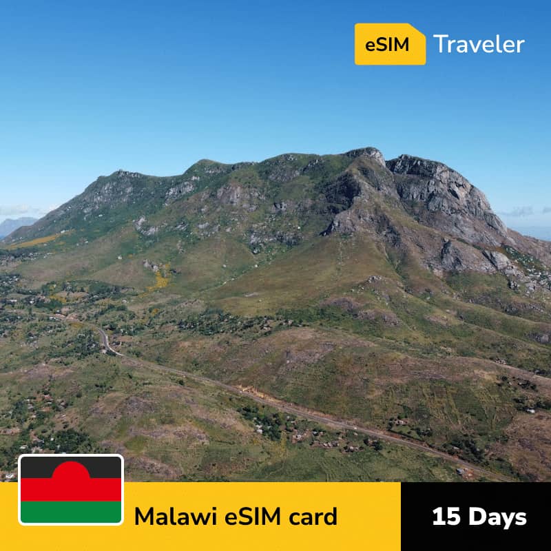 🇲🇼 Malawi eSIM card for travel - 15Days | 1-30GB Data Plans-eSIM Traveler