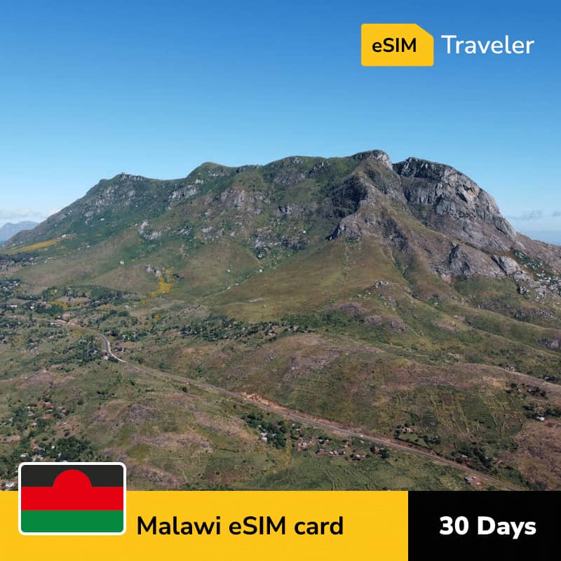 🇲🇼 Malawi eSIM card for travel - 30Days | 1-30GB Data Plans-eSIM Traveler