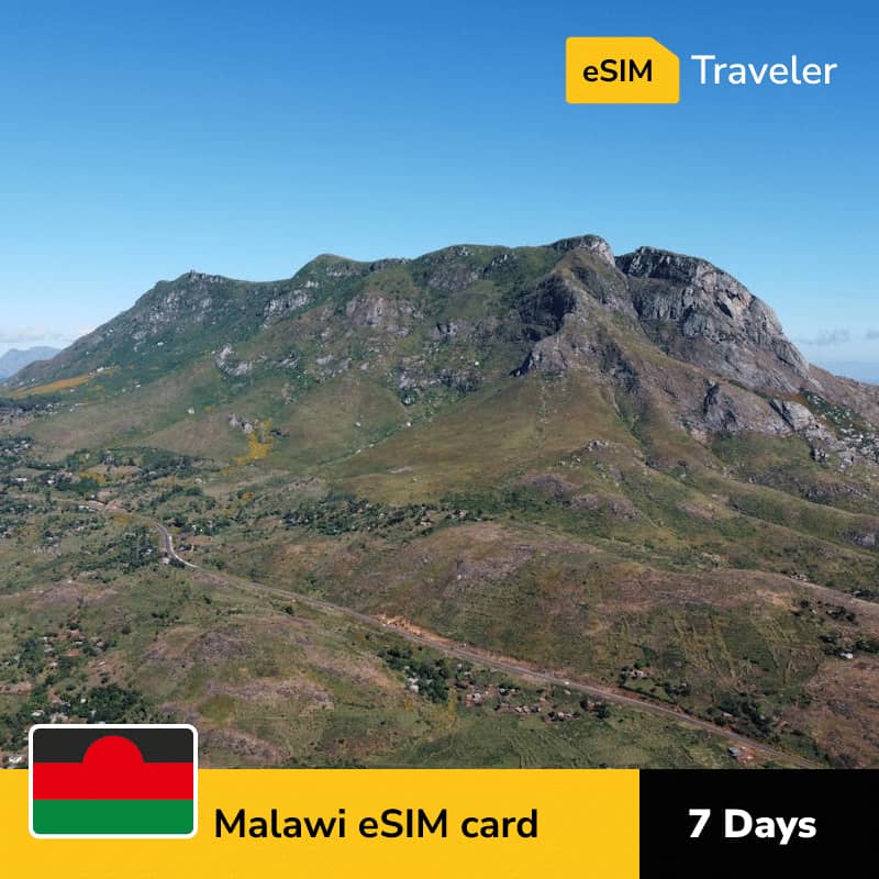 🇲🇼 Malawi eSIM card for travel - 7Days | 1-30GB Data Plans-eSIM Traveler