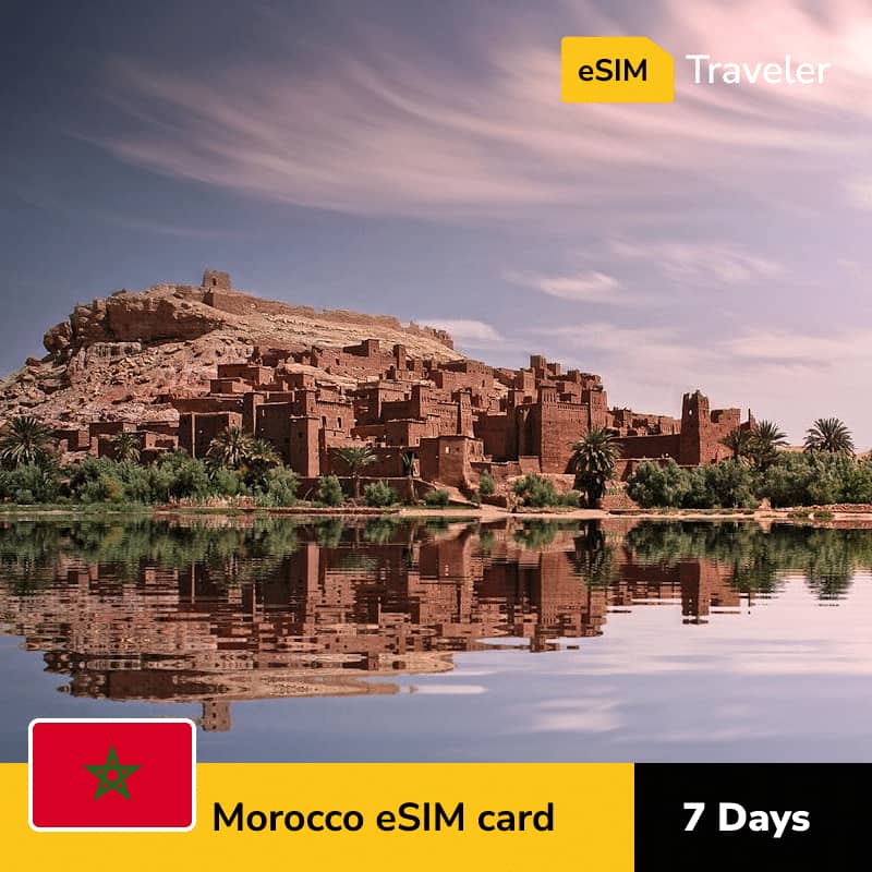 🇲🇦 Morocco eSIM card for travel - 7Days | 1-30GB Data Plans-eSIM Traveler