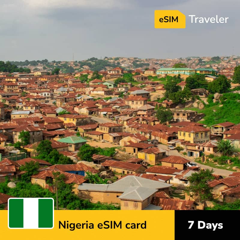 🇳🇬 Nigeria eSIM card for travel - 7Days | 1-30GB Data Plans-eSIM Traveler