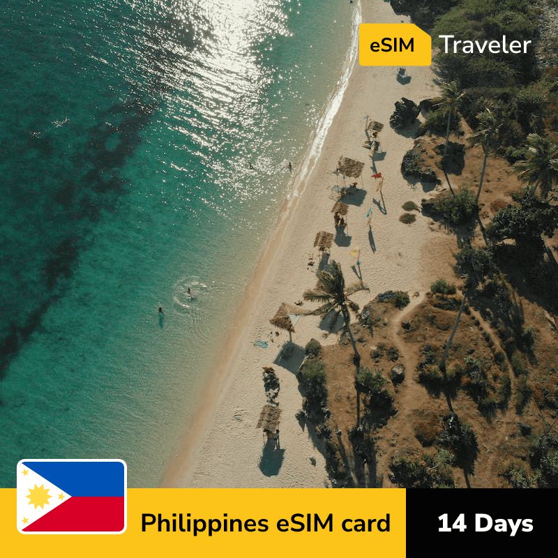 🇵🇭 Philippines eSIM card for travel - 14Days | 1-30GB Data Plans-eSIM Traveler