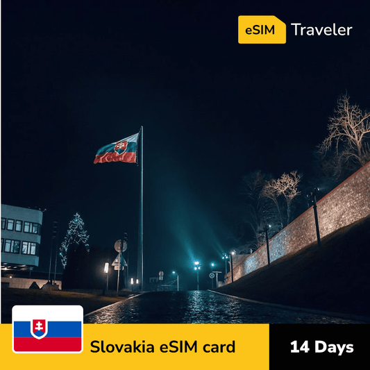 🇸🇰 Slovakia eSIM card for travel - 14Days | 1-30GB Data Plans-eSIM Traveler