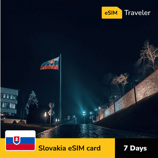 🇸🇰 Slovakia eSIM card for travel - 7Days | 1-30GB Data Plans-eSIM Traveler