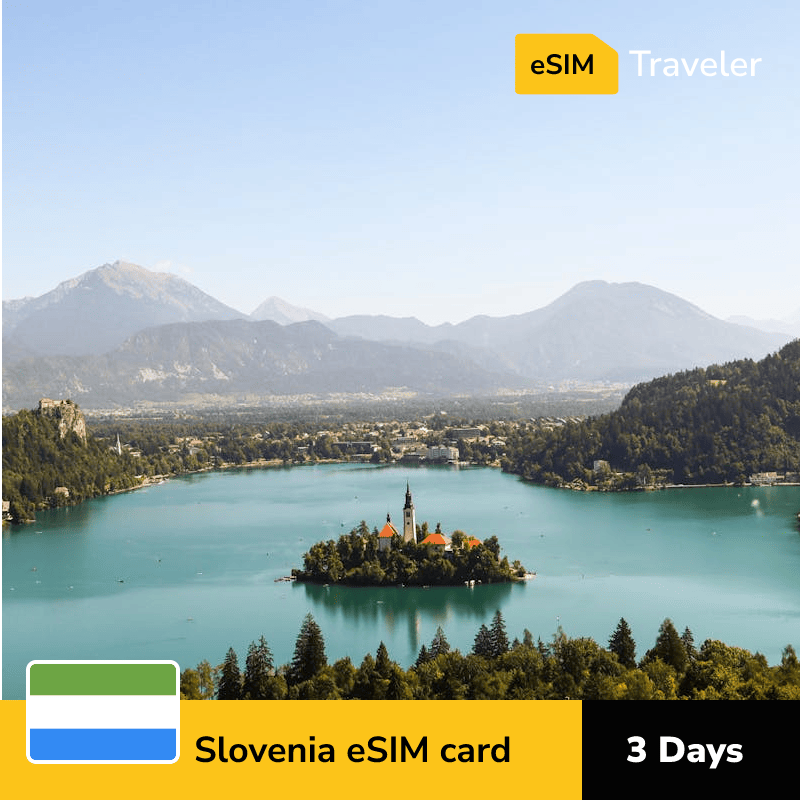 🇸🇮 Slovenia eSIM card for travel - 3Days | 1-30GB Data Plans-eSIM Traveler