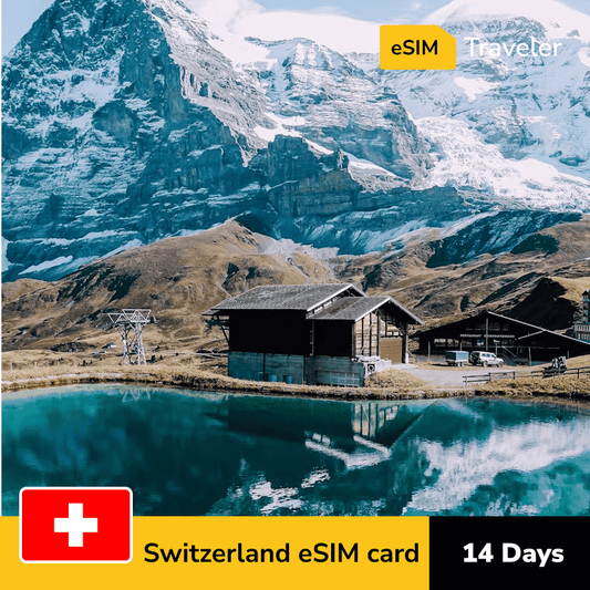 🇨🇭 Switzerland eSIM card for travel - 14Days | 1-30GB Data Plans-eSIM Traveler