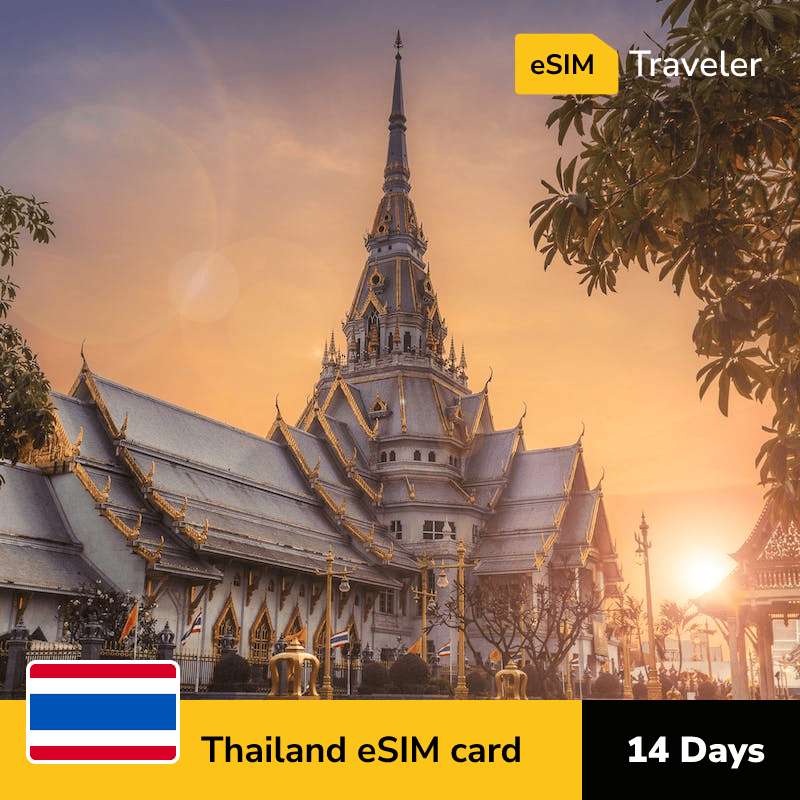 🇹🇭 Thailand eSIM card for travel - 14Days | 1-30GB Data Plans-eSIM Traveler